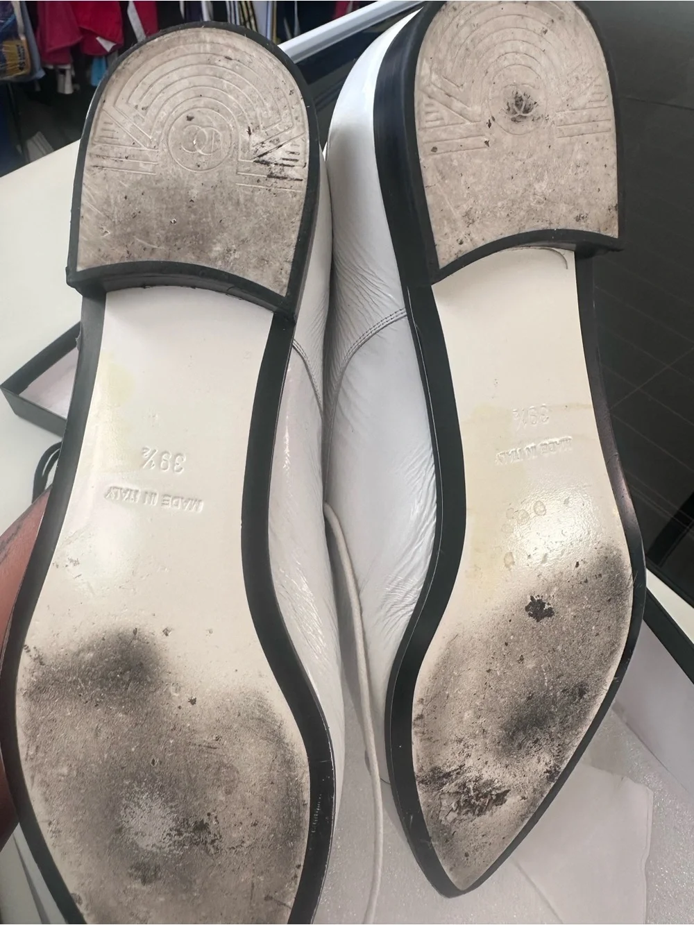 Chanel LACE UP PATENT GOA women’s shoes